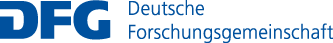 Dfg Logo Schriftzug Blau