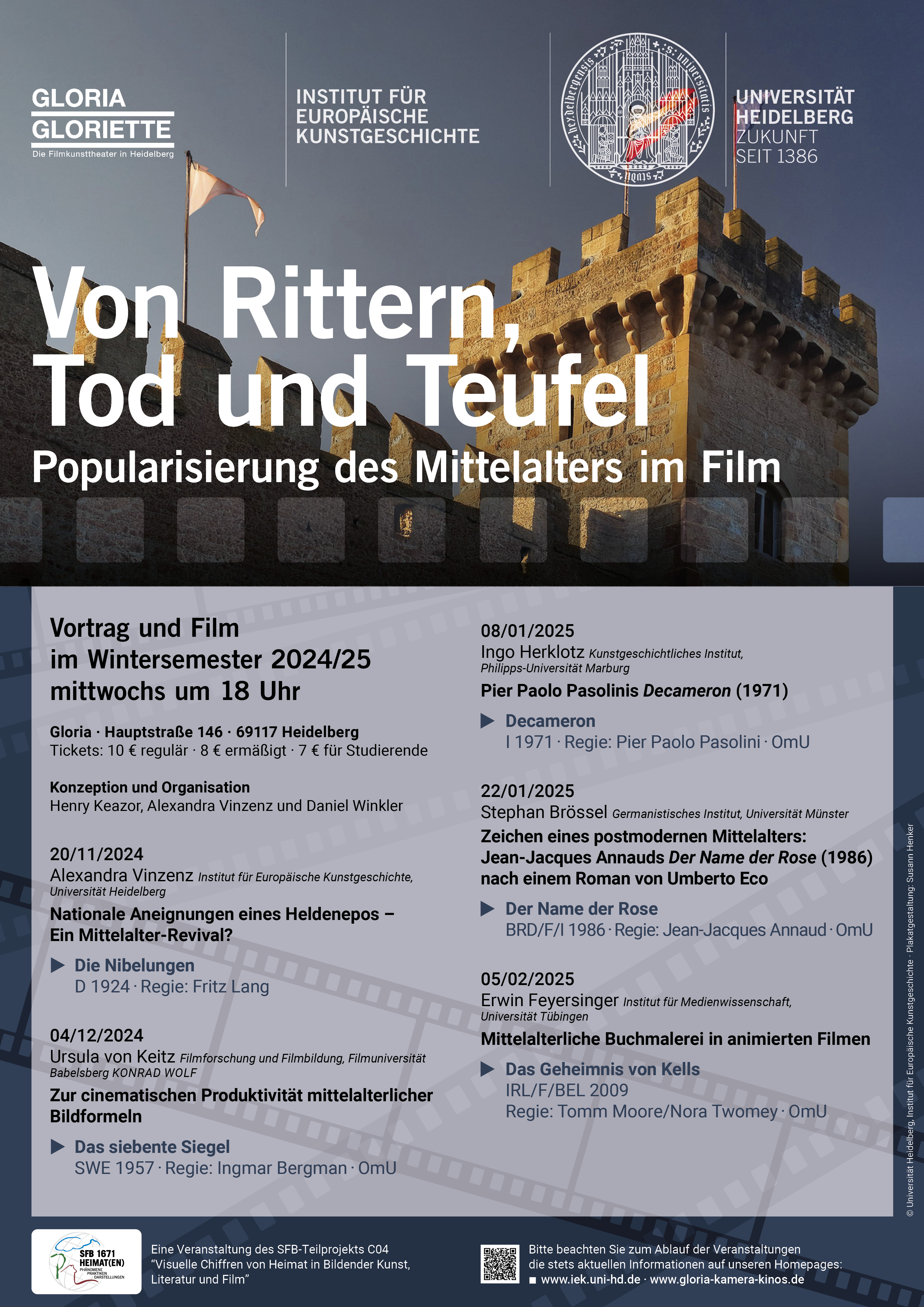 Von Rittern, Tod und Teufel – Popularisierung des Mittelalters im Film